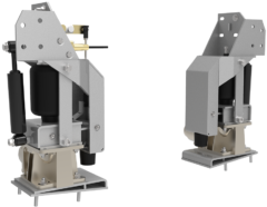 Front view of 2815 0000 cab suspension