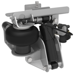 Front view of 2840 G000 cab suspension