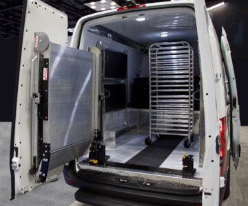 LSR90 Swivel Ramp Swiveled 90 degrees outward