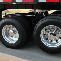 6x2 Lift Axle - Adaptive Loading on a semi truck