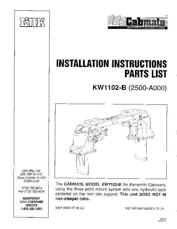 KW1102-B document image - page 1