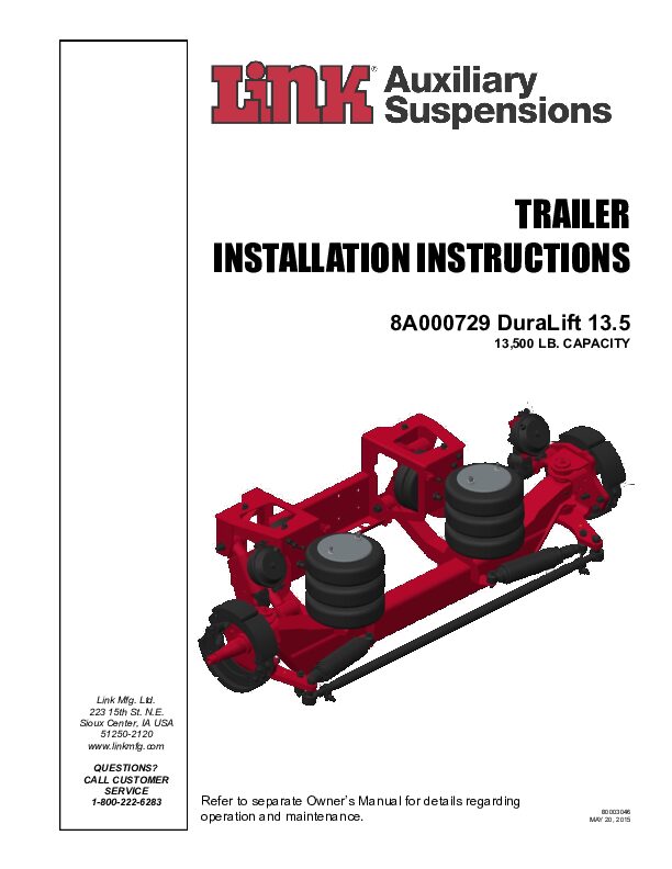 13.5K DuraLift document image - page 1