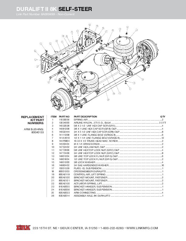 8K DuraLift II document image - page 1