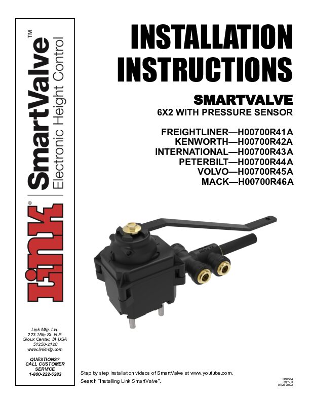 6x2 With Pressure Sensor document image - page 1