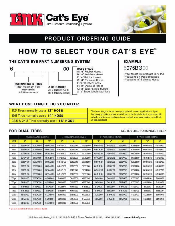 Dual & Super Single Tires document image - page 1
