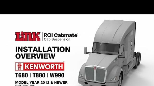Video thumbnail image for ROI Cabmate - Kenworth T680, T880 & W990 Installation