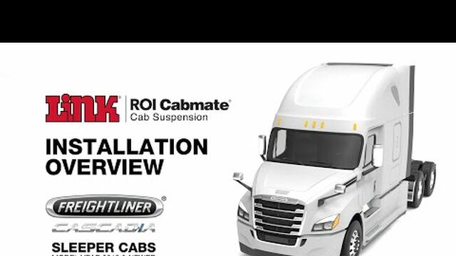 Video thumbnail image for ROI Cabmate - Freightliner Cascadia Installation